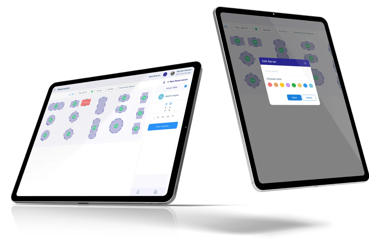 You can edit and assign servers with just a few clicks